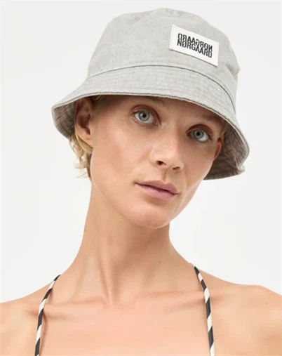 Mads Nørgaard - Bucket Hat - Grey Melange